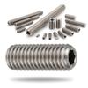 PROTECH 100-Piece M10 x 45 mm Stainless Steel A2 Set Screws, Hex Socket, Cone Point, DIN 913 view 1