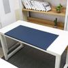 SK Studio Waterproof PU Leather Desk Mat with Edge Protection, Dark Blue, 80 x 48 cm view 1