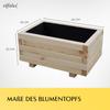 alfalux Raised Bed 60 x 40 x 30H cm Wooden Planter Box 60KAN4030 view 2