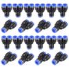 Y-Shaped Push-to-Connect Fittings, 8 mm OD, 20-Pack view 1