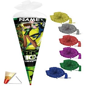 Sturdy Clear Plastic Tip for Ben 10 Transformation Schultüten
