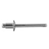 Ds Items Flat-Head Blind Rivets 3.0 x 14 mm, DIN 7337, A2 Stainless Steel, 20 Pieces view 1