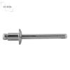 Ds Items Flat-Head Blind Rivets 3.0 x 14 mm, DIN 7337, A2 Stainless Steel, 20 Pieces view 2