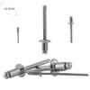 Ds Items Flat-Head Blind Rivets 3.0 x 14 mm, DIN 7337, A2 Stainless Steel, 20 Pieces view 4