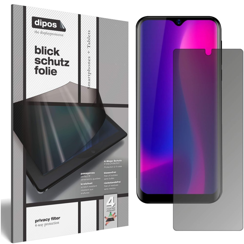 dipos Privacy Screen Protector for Blackview A60 Pro (2019)