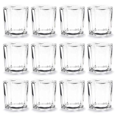 Tebery Espresso Shot Glasses, Heavy Base, 57 ml, Set of 12