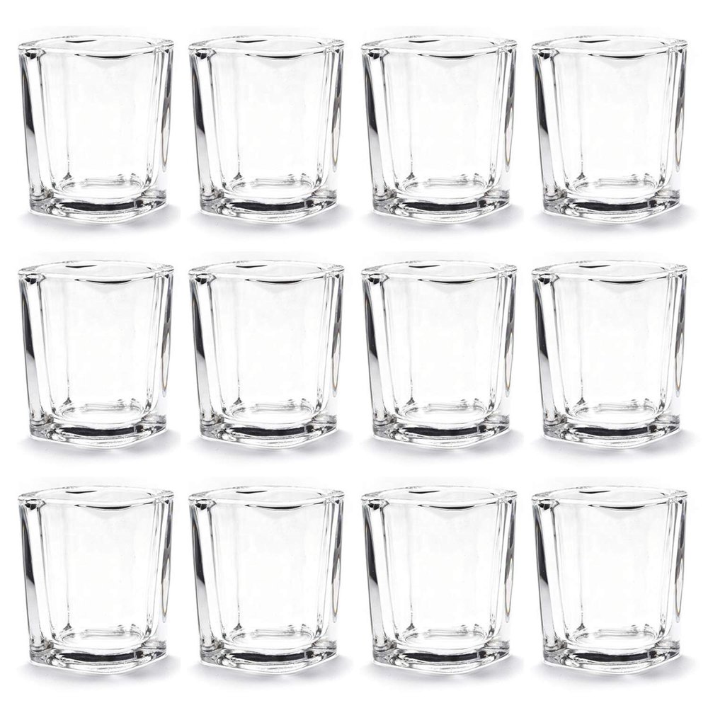 Tebery Espresso Shot Glasses, Heavy Base, 57 ml, Set of 12