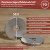 PD M10 Wood Construction Washers (DIN 440 R), A2 Stainless Steel, 25-Pack view 3