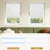 Grandekor Double Roller Blind, No Drilling, 40 x 120 cm (40 cm Fabric Width) view 4