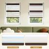 Grandekor Double Roller Blind, No-Drill Clip-Fit, 100 x 120 cm (Fabric Width: 100 cm) view 4