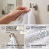 Betz Premium 12-Piece Towel Set, 100% Cotton, OEKO-TEX Certified, Extra Absorbent and Soft, White view 4