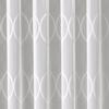 Custom White Scherli Voile Curtain with Universal Gathering Tape, 205 x 500 cm view 4