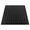NearMoon 12-Inch Matte Black Stainless Steel Rain Shower Head, High Flow, Square, Ceiling or Wall Mount view 2