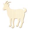 Wooden Goat V1, 5 cm, Pack of 50 view 1