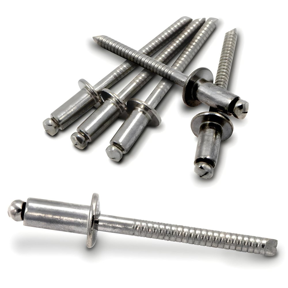 PROTECH 100 Blind Rivets 5.0 x 14 mm, Flat Head, DIN 7337, A2 Stainless Steel