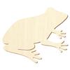Wooden Frog, 5–50 cm Wide, Decorative Cutout, 13 cm, Pack of 10 view 1