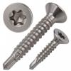 PROTECH Self-Drilling Screws 3.9 x 38 mm A2 Stainless Steel, Countersunk Torx, 100 pcs view 1