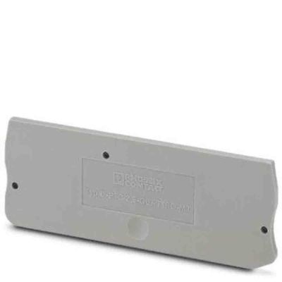 Phoenix Contact D-PTC 2.5 End Cover for DIN Rail Terminal Blocks, Pack of 50