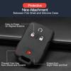 INFIPAR Key Fob Cover for Chevrolet and GMC 4-Button Key Fob view 4