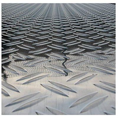 Aluminum DUETT Tread Plate 1.5/2.0 mm, 2,500 x 500 mm
