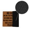 Eureya Funny Doormat for Entryway, Non-Slip, 45.7 x 76.2 cm, Machine Washable, Nonwoven Fabric view 2