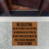 Eureya Funny Doormat for Entryway, Non-Slip, 45.7 x 76.2 cm, Machine Washable, Nonwoven Fabric view 3
