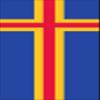 flaggenmeer Åland Flag Banner, 160 g/m², approx. 400 x 150 cm, without mounting hardware view 1