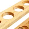 ExcLent Wooden 8/12-Hole Laboratory Test Tube Storage Holder Rack with Stand Sticks - 8 view 4