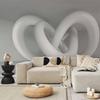 murando - Self-Adhesive Photo Wallpaper, Abstract Optical Design, 98 x 70 cm, Living Room view 2