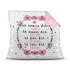 Mug-Print “Love” Pillow with Saying – Gift, Sweetheart view 1