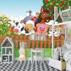 Cartoon Farm Modern 3D Non-Woven Photo Wallpaper 400 x 280 cm view 3