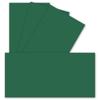 300 Flat DIN Long Cards, 9.9 x 21 cm, 240 gsm, Dark Green view 1