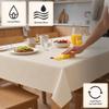 Sensalux Nonwoven Tablecloths, 10-Piece Set, 1.18 x 2.5 m, Bordeaux, Wipe-Clean view 2