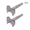 Utoolmart 40 mm Carbide-Tipped Forstner Wood Drill Bits, 80 mm, Gray, 2-Pack view 2