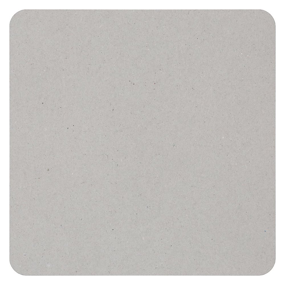 Cardboard Squares with Rounded Corners, 3–50 cm, Pack of 10, 37 × 37 cm