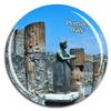 Weekino Italy Pompeii 3D Crystal Glass Refrigerator Magnet view 1