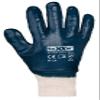 144 Pairs teXXor Nitrile Gloves, Knit Cuff, Beige/Blue, Size 7 view 1