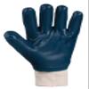144 Pairs teXXor Nitrile Gloves, Knit Cuff, Beige/Blue, Size 7 view 2