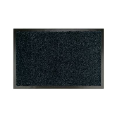 WohnDirect Doormat 78 x 150 cm, Black, XXL, Commercial, Non-Slip, Washable