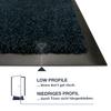 WohnDirect Doormat 78 x 150 cm, Black, XXL, Commercial, Non-Slip, Washable view 3