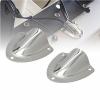 TuoP Stainless Steel Wire Cable Hole Vent Cover for Boats, S, 2 Pieces view 1