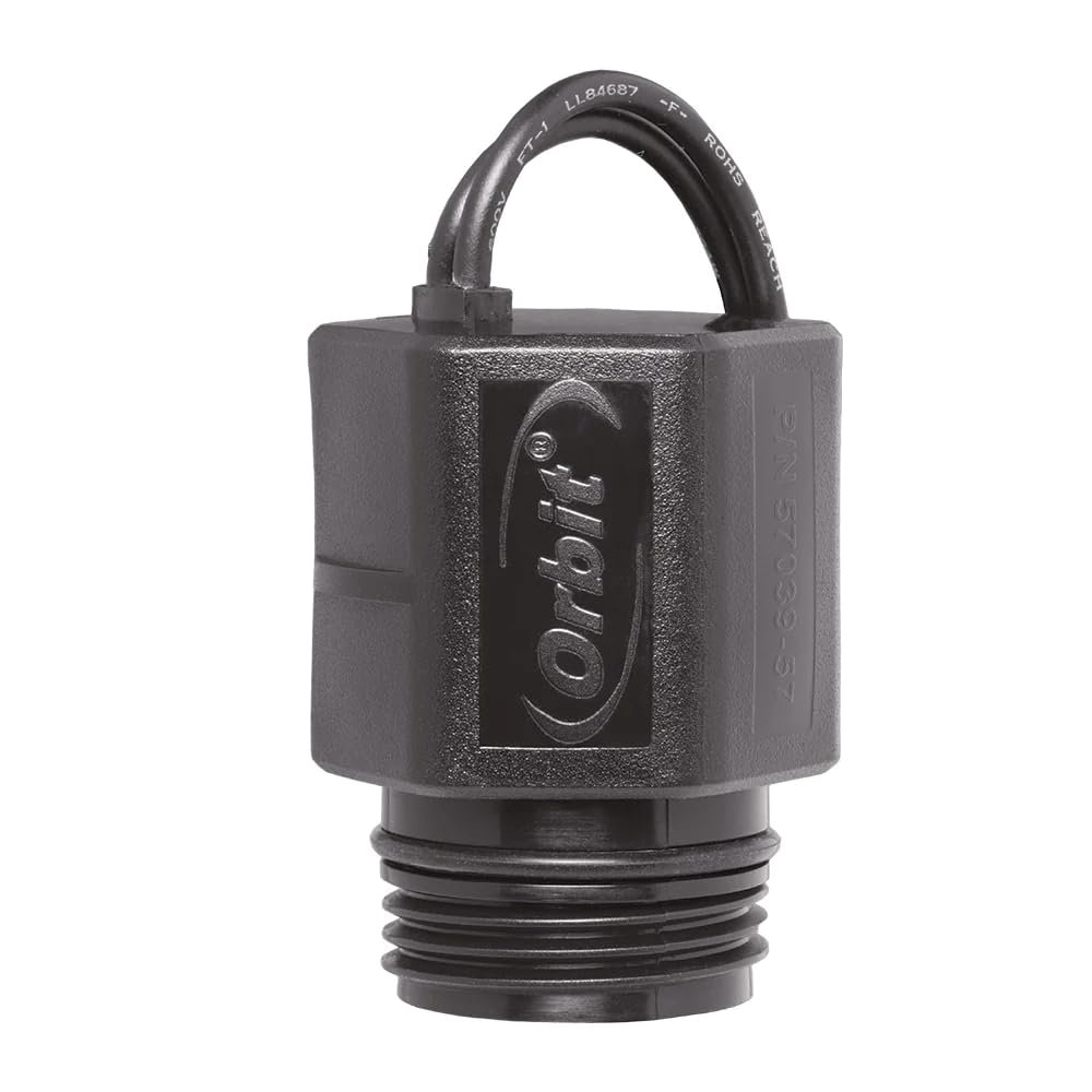 Orbit Replacement Solenoid Coil for High-Performance Sprinkler Valve, 24 V, Black, 3-Pack