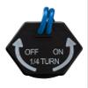 Orbit Replacement Solenoid Coil for High-Performance Sprinkler Valve, 24 V, Black, 3-Pack view 3