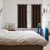 BGment Brown Blackout Curtains for Bedroom, 137 cm Long, 2 Panels view 2