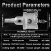 KATUR 40 mm TCT Carbide Hole Saw for Metal view 2