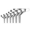 ExcLent 10–24 cm Stainless Steel Wide-Mouth Liquid Funnel – 12 cm view 1