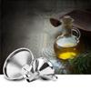 ExcLent 10–24 cm Stainless Steel Wide-Mouth Liquid Funnel – 12 cm view 2