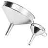 ExcLent 10–24 cm Stainless Steel Wide-Mouth Liquid Funnel – 12 cm view 3