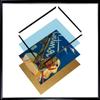 Schnapmatik Deluxe Picture Frame 26 x 46 cm, Glossy Black, White Backing, Anti-Glare Acrylic Glass view 3
