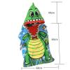 Odot Hooded Beach Towel Poncho for Kids, 60 x 120 cm, for Swimming, Diving and Beach Holidays view 3